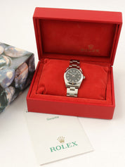 约2002年蚝式恒动银/黑色腕表