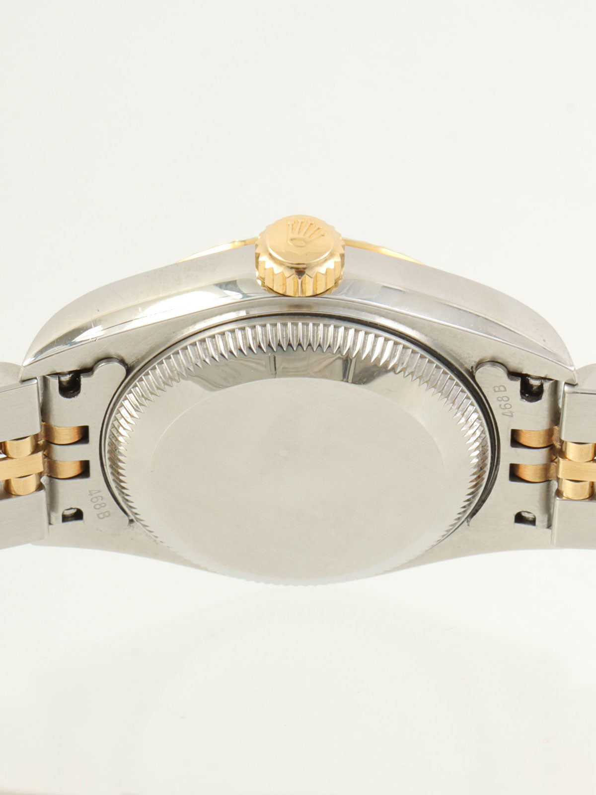 2002年頃製 オイスターパーペチュアルデイトジャスト シルバー/ゴールド/ブルー