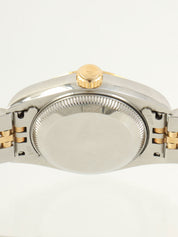 2002年頃製 オイスターパーペチュアルデイトジャスト シルバー/ゴールド/ブルー