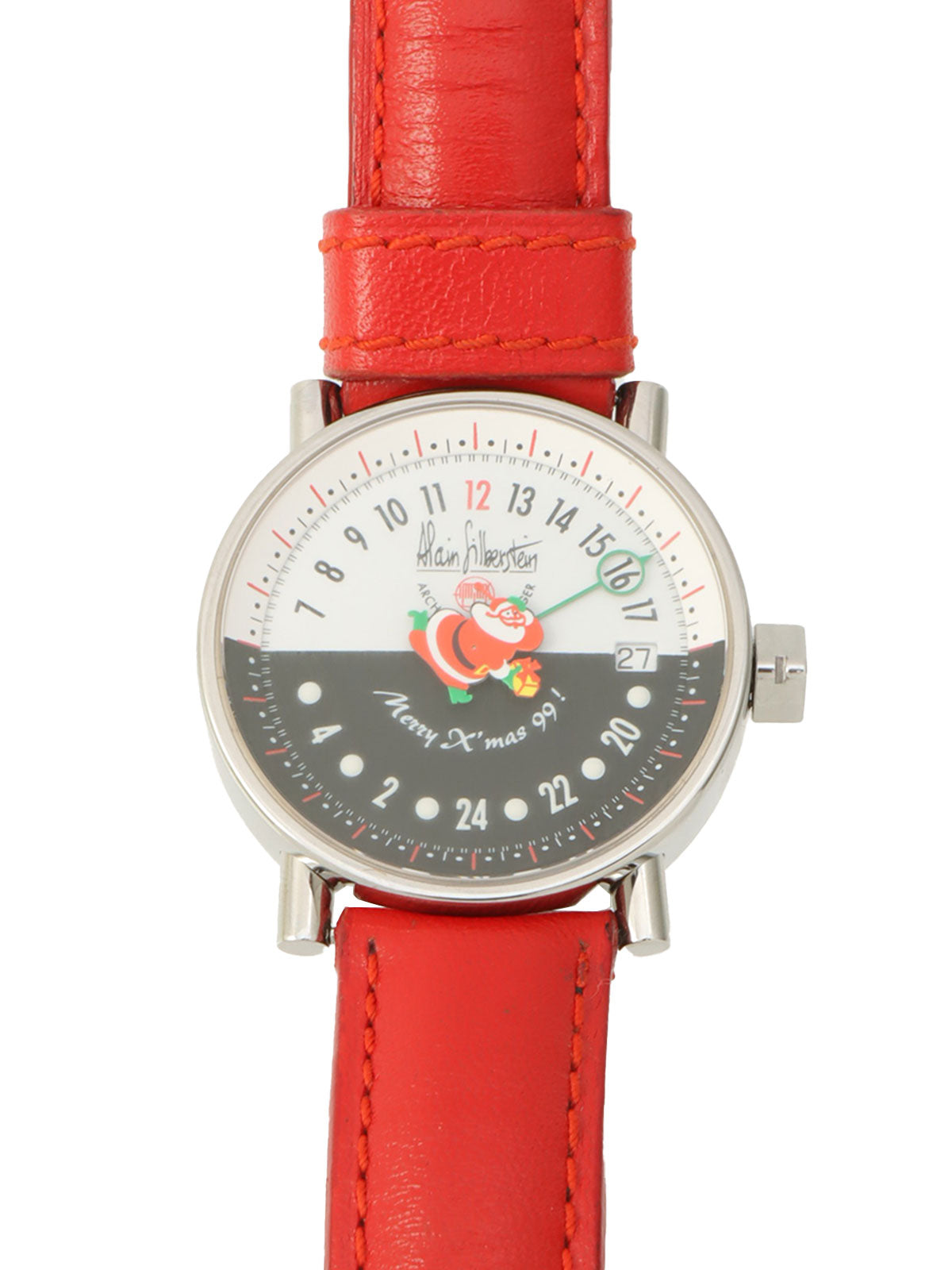 Alain Silberstein 24 Hours Santa Claus Silver/Red
