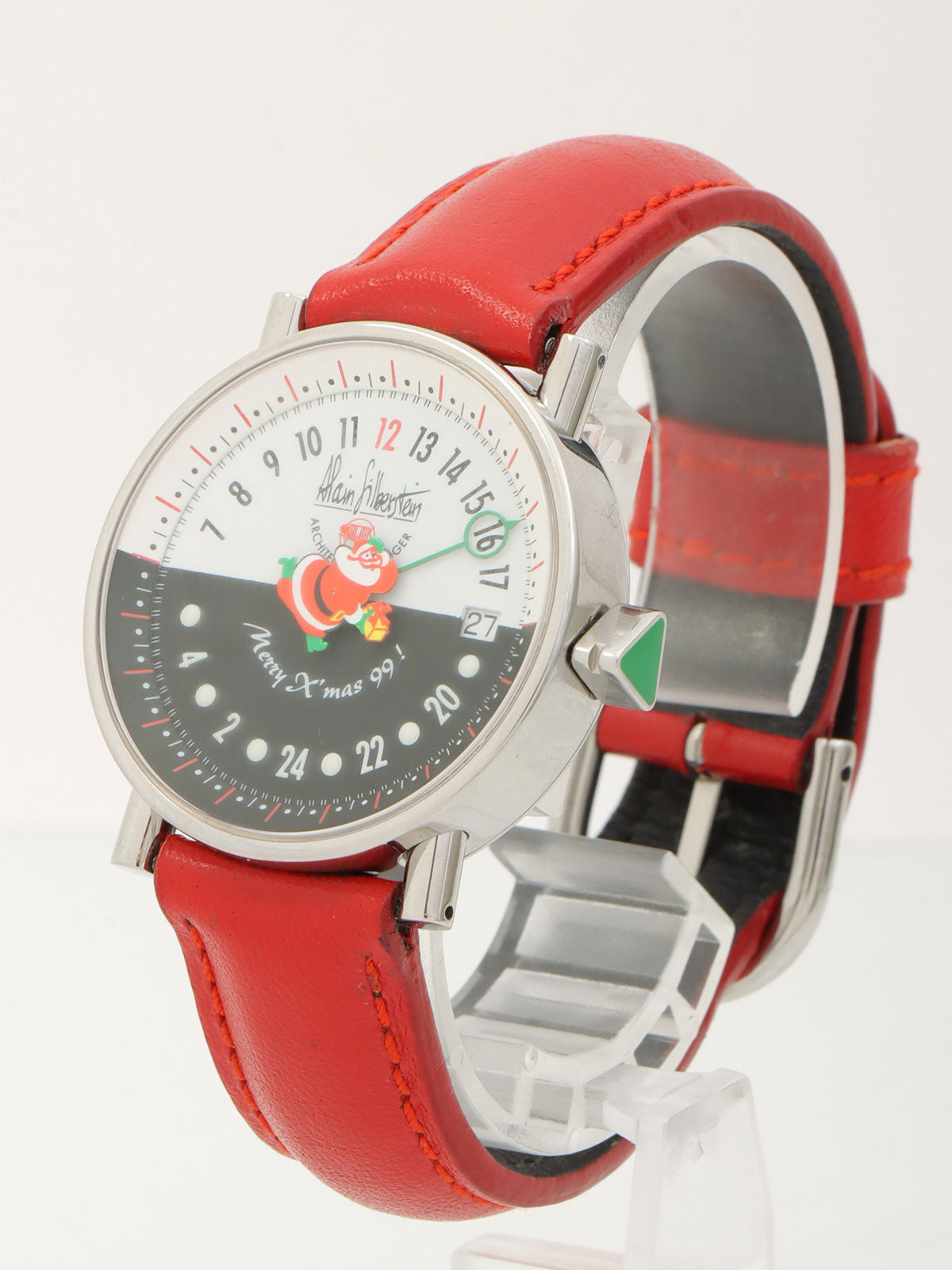 Alain Silberstein 24 Hours Santa Claus Silver/Red