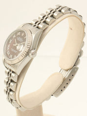 2004~2005年頃製 オイスターパーペチュアルデイトジャスト 26mm 79174NR F番 自動巻き ブラックシェル