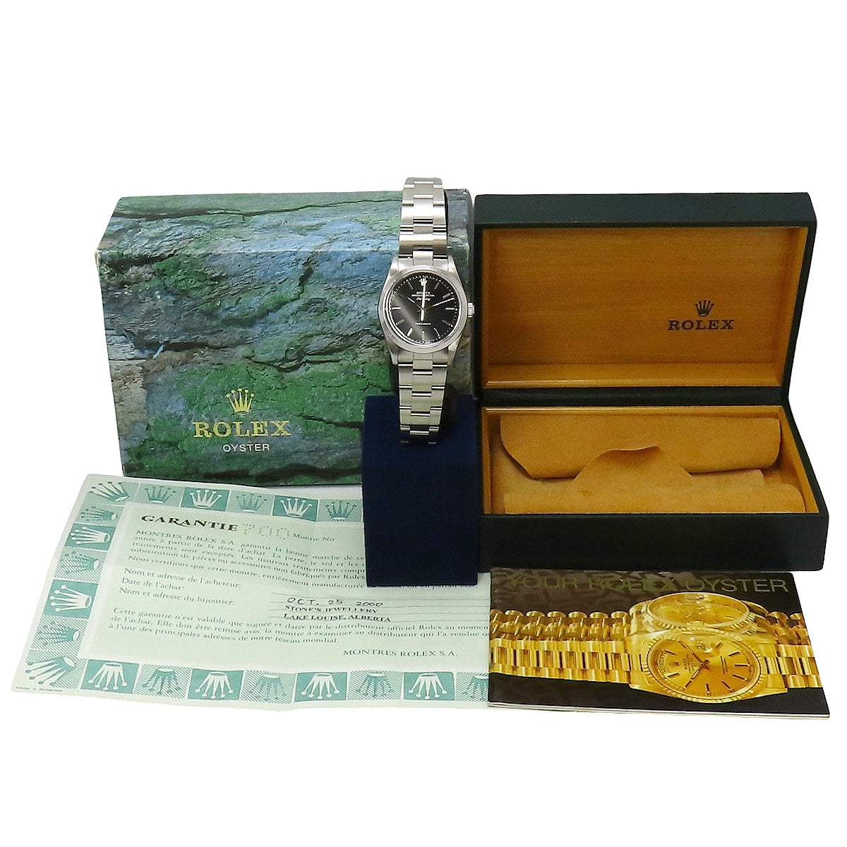 1998年頃製 エアキング 34mm 14000 A番 自動巻き ブラック