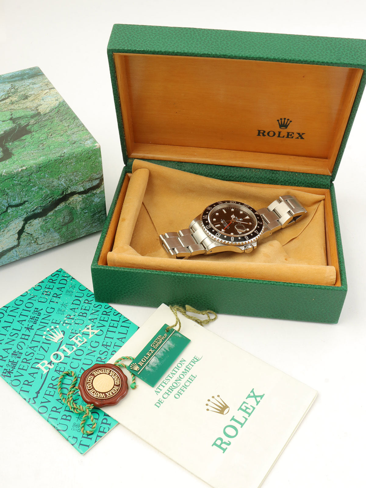 2000年頃製 GMTマスター 40mm 16710 P番 自動巻き ブラック