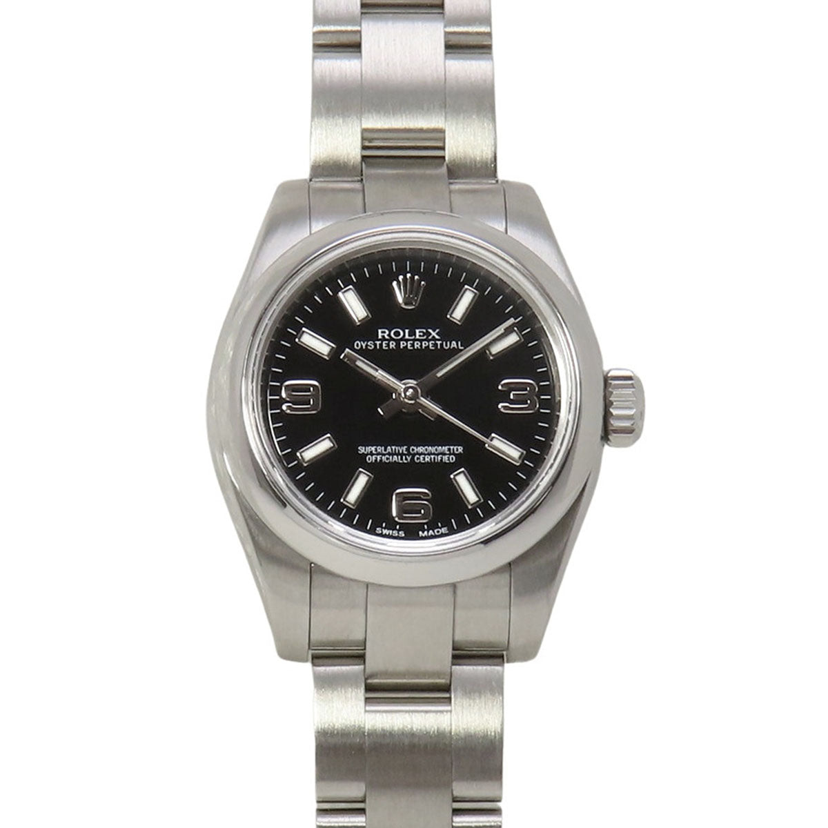 オイスターパーペチュアル 26mm 176200 ランダム番 自動巻き ブラック
