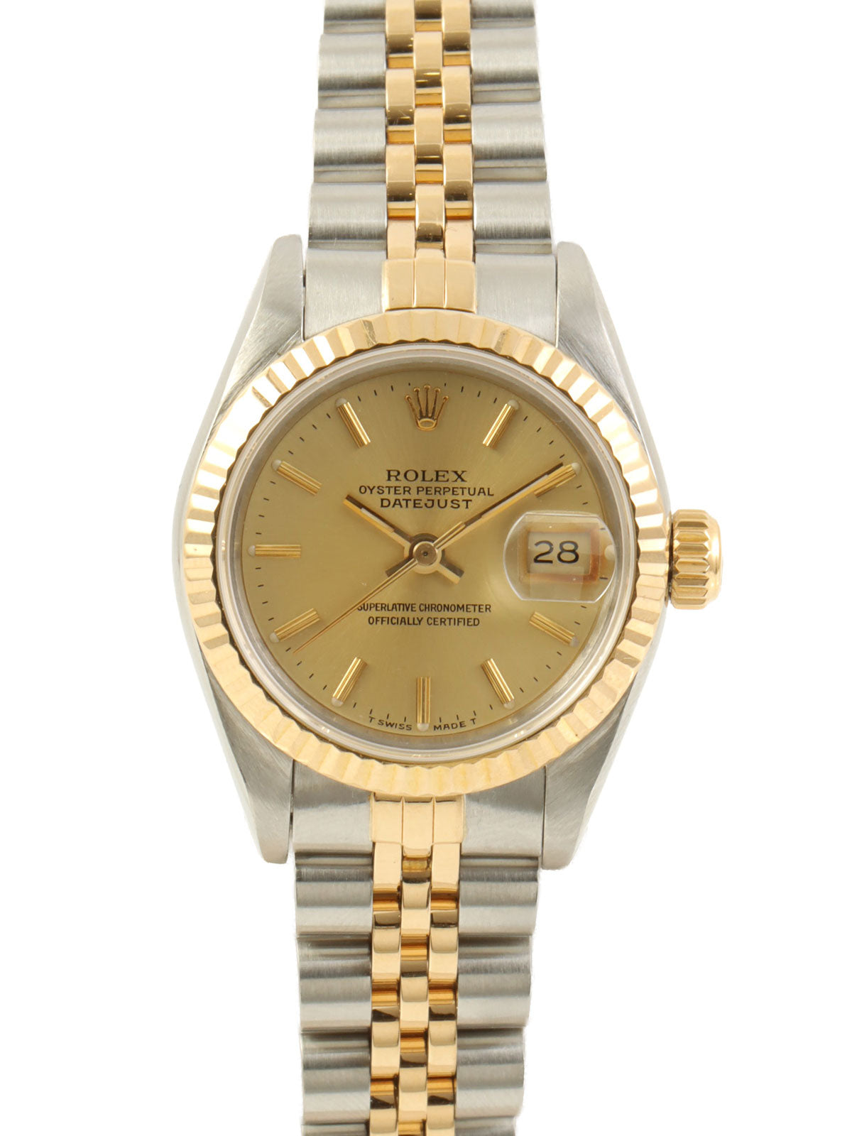 Oyster Perpetual Datejust Gold/Silver, circa 1990-1991
