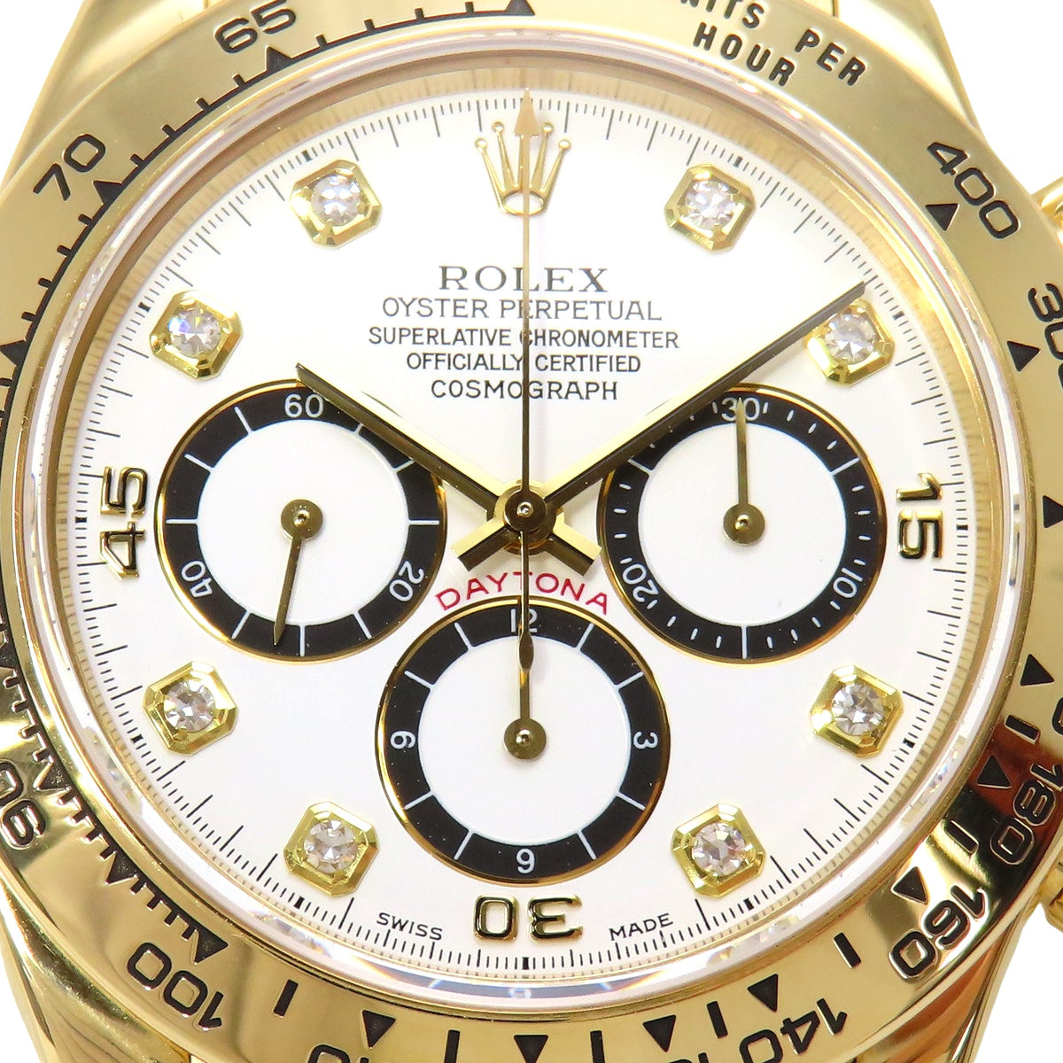 1993年頃製 8Pダイヤモンドデイトナ 40mm 16518G S番 自動巻き ホワイト