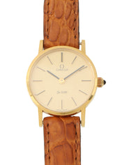 18K De Ville Watch Gold/Brown