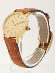 18K De Ville Watch Gold/Brown