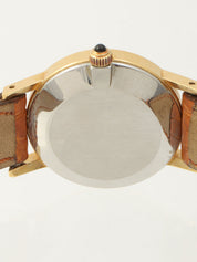 18K De Ville Watch Gold/Brown