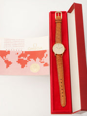 18K De Ville Watch Gold/Brown