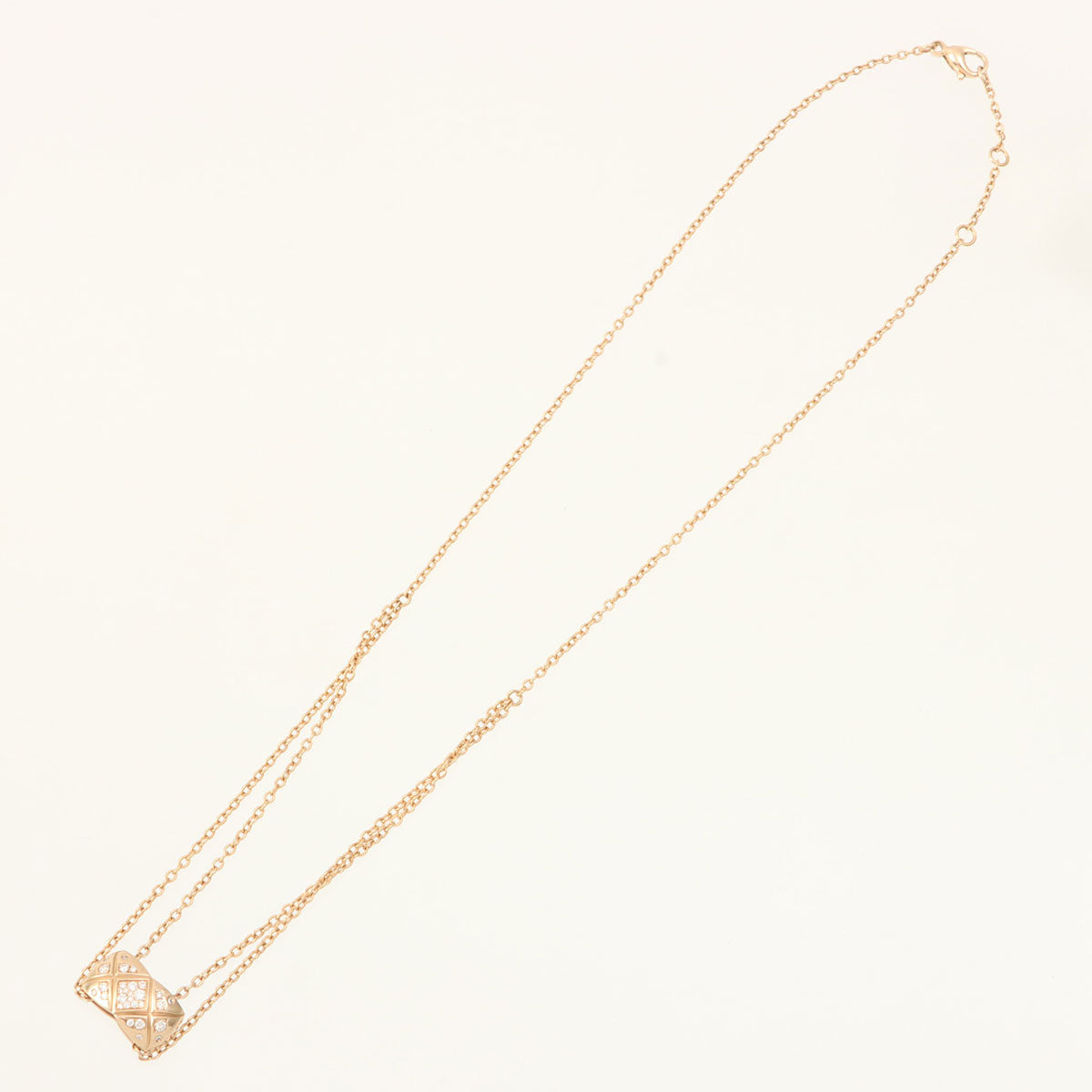 18K COCO CRUSH项链 米色金