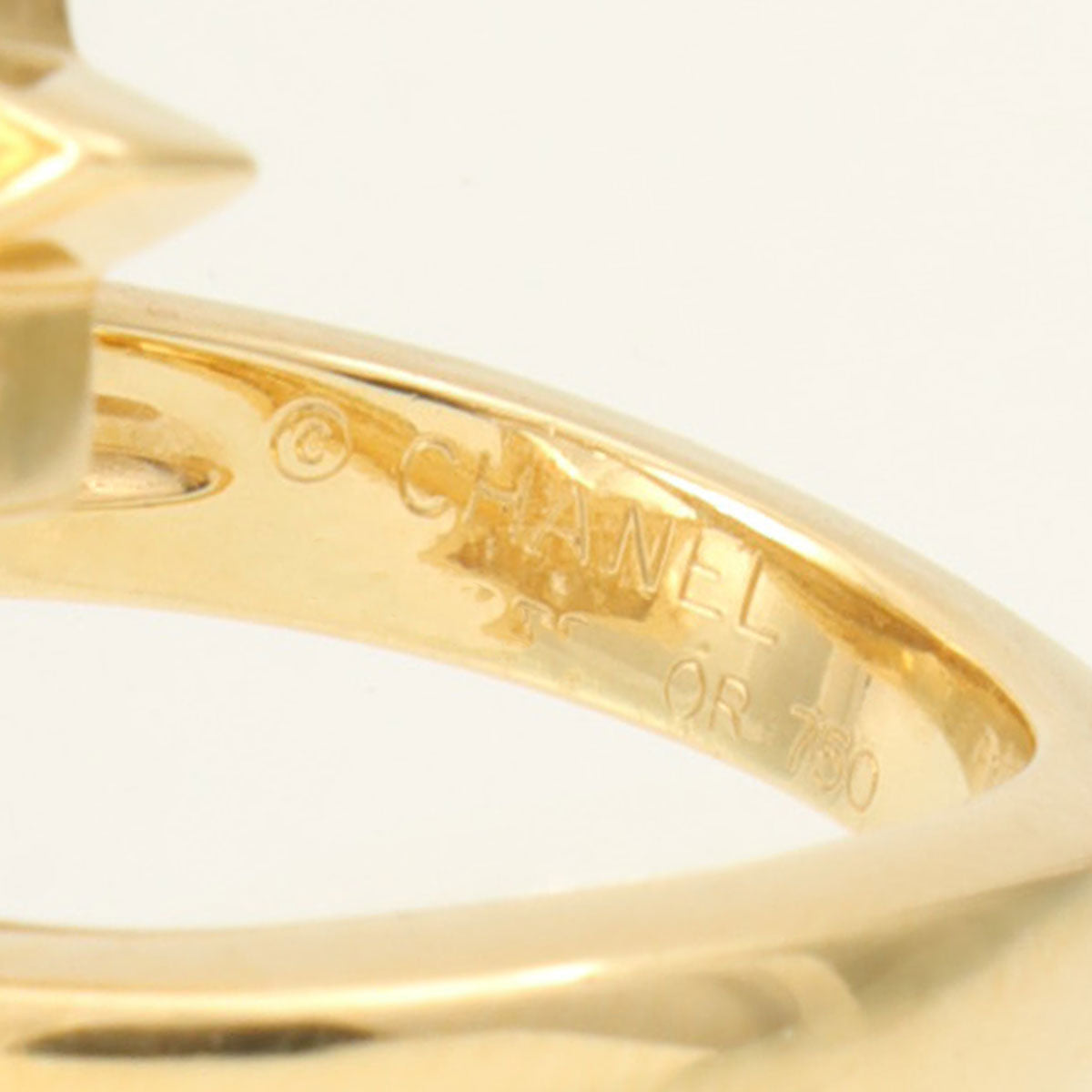 18K Comet Ring #52 Gold