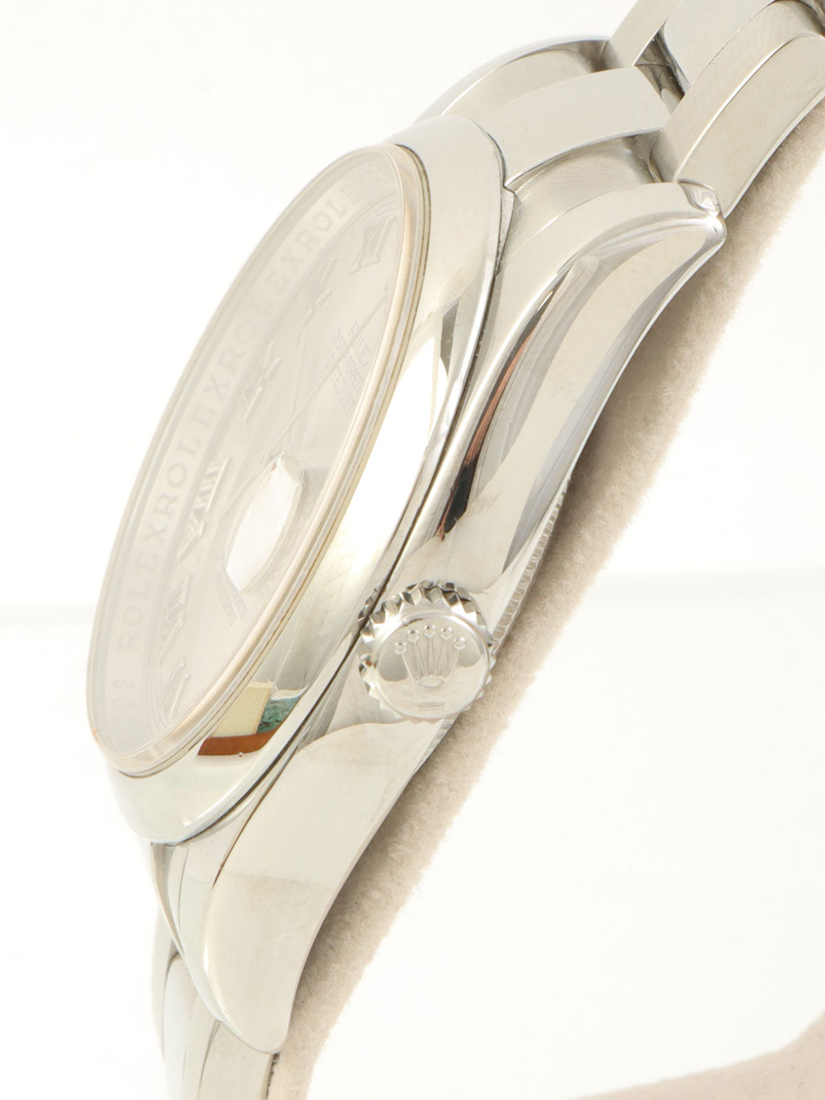 约2006年蚝式恒动日历型银表