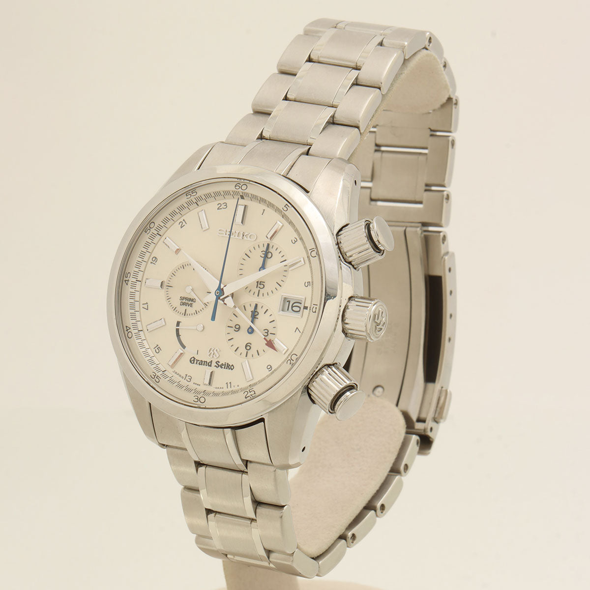 クロノグラフGMT 42mm SBGC001 自動巻き シルバー