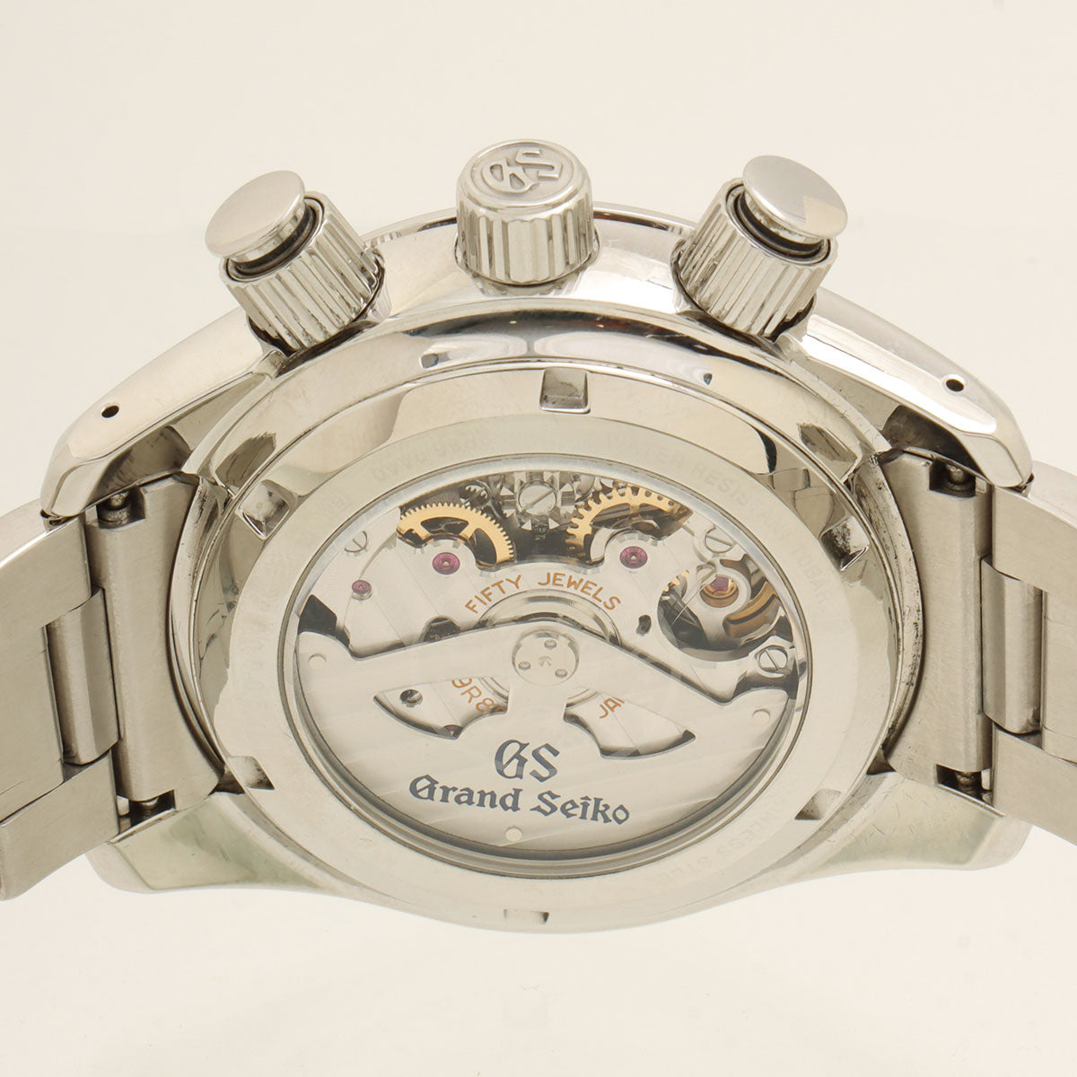 クロノグラフGMT 42mm SBGC001 自動巻き シルバー