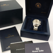 クロノグラフGMT 42mm SBGC001 自動巻き シルバー