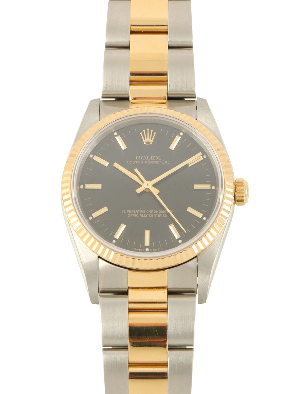 Circa 1991 Oyster Perpetual Silver/Gold/Black