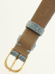 18K2P Diamond Hunter Case Gold/Light Blue