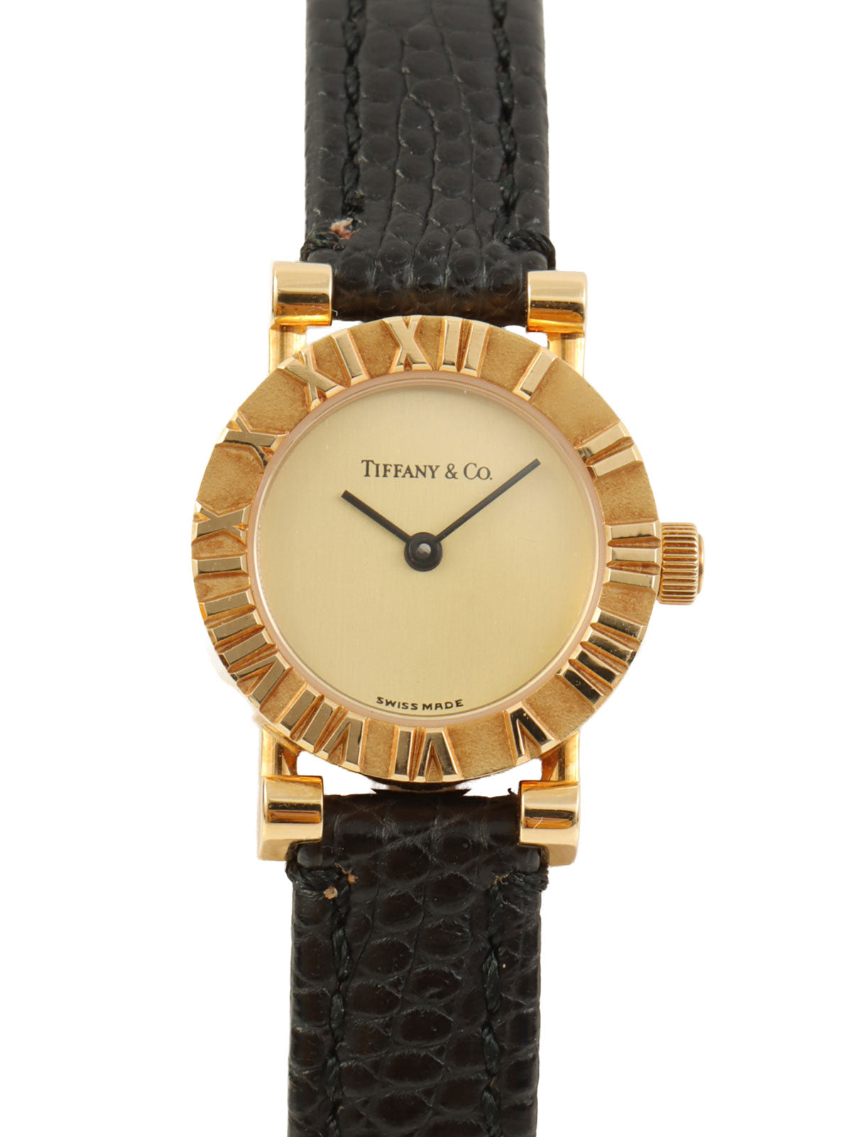 18K Atlas Watch Mini Gold/Black