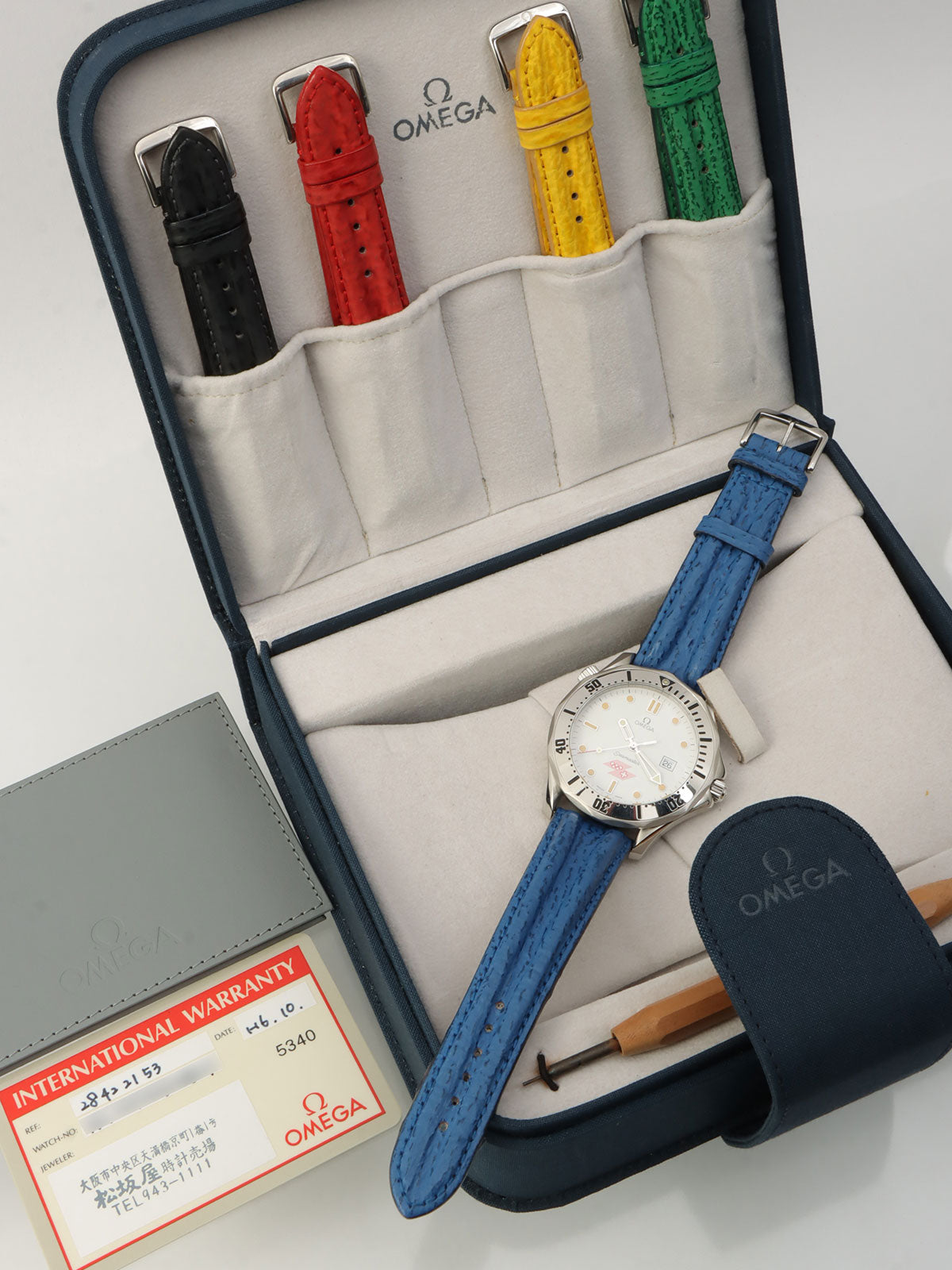 Seamaster Professional 300 Silver/Blue