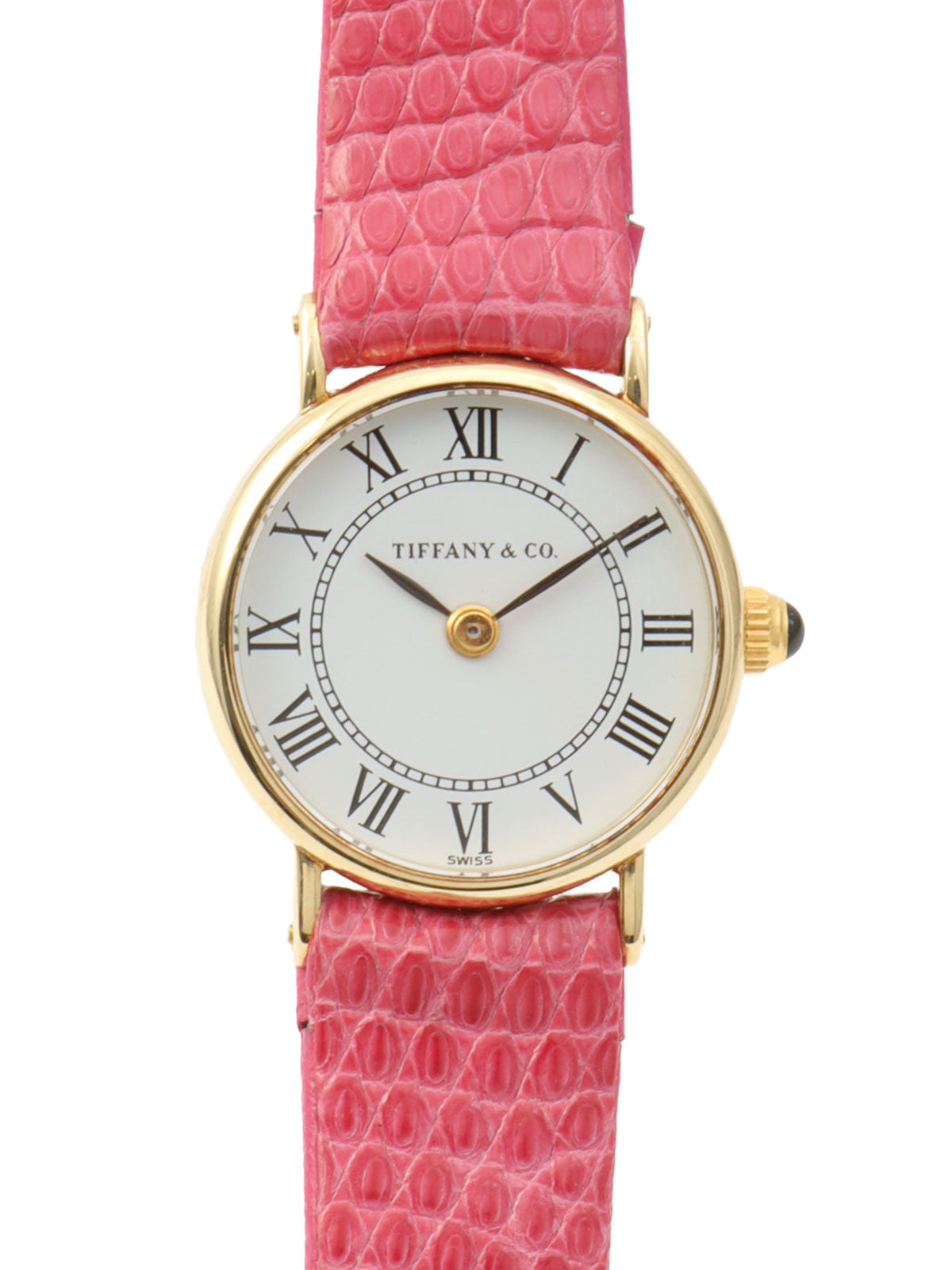 14K Round Classic Watch Gold/Pink