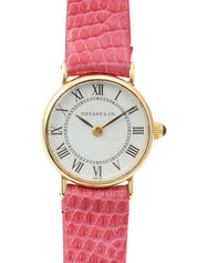 14K Round Classic Watch Gold/Pink