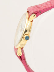 14K Round Classic Watch Gold/Pink