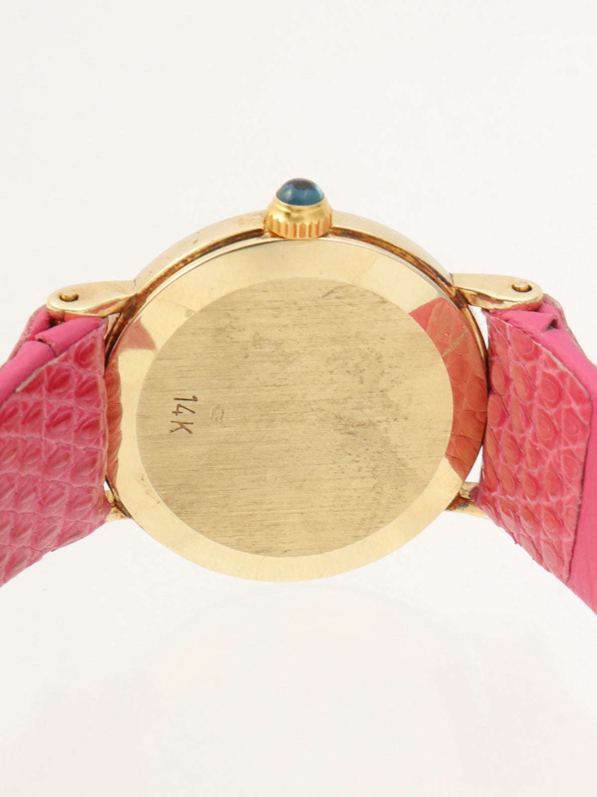 14K Round Classic Watch Gold/Pink