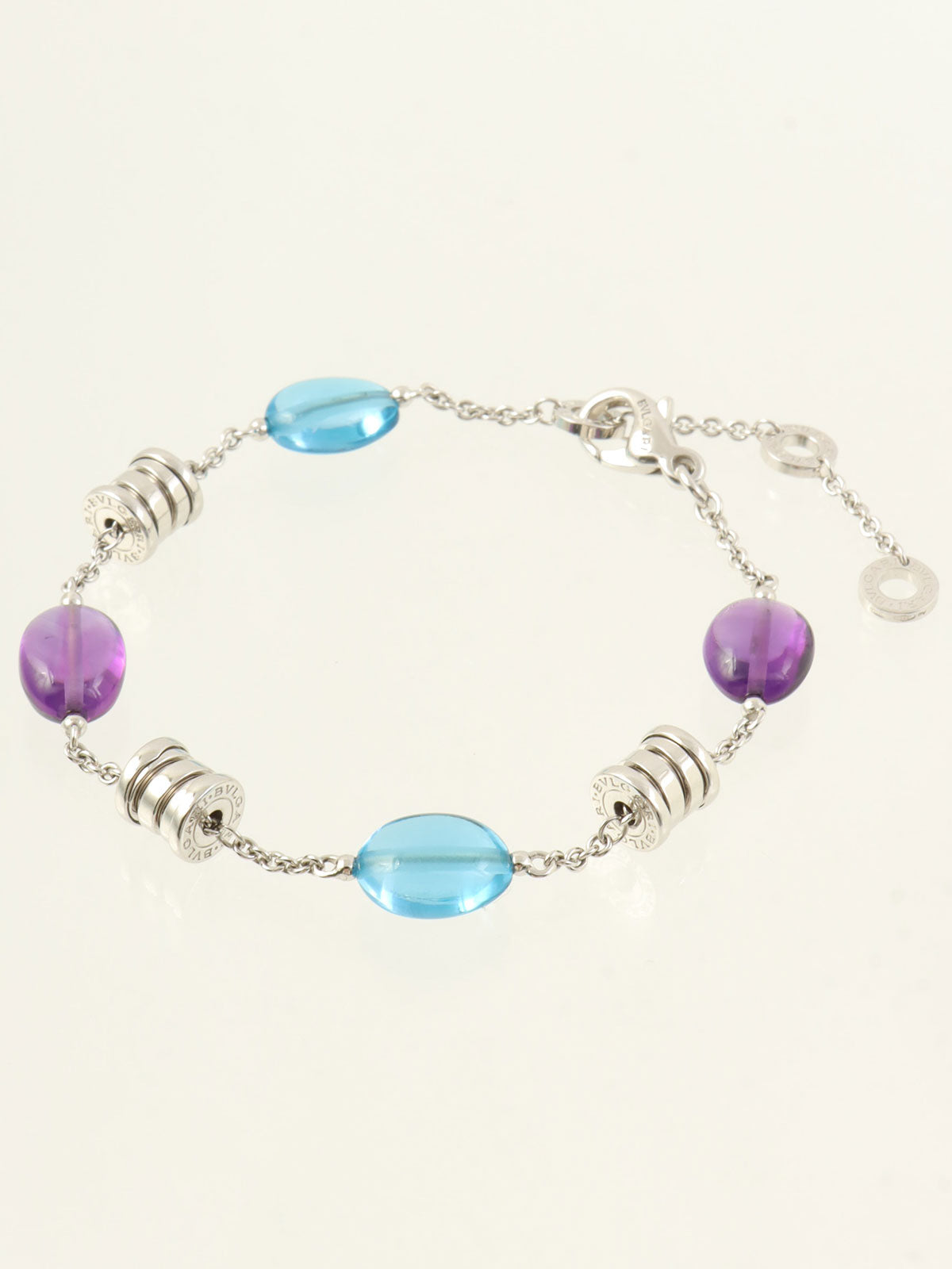 K18WG ビーゼロワンエレメント シルバー/ブルー/パープル