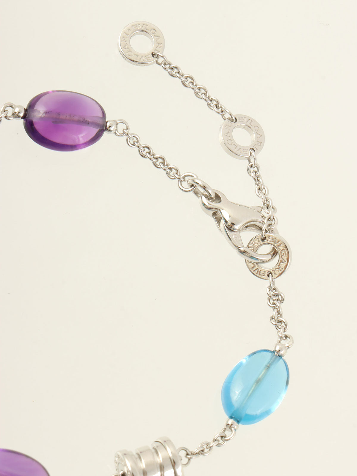 K18WG ビーゼロワンエレメント シルバー/ブルー/パープル