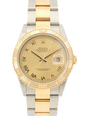 2001年頃製 デイトジャストサンダーバード 36mm 16263 K番 自動巻き ゴールド