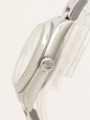 Oyster Perpetual Datejust, silver/white, manufactured around 2002.
