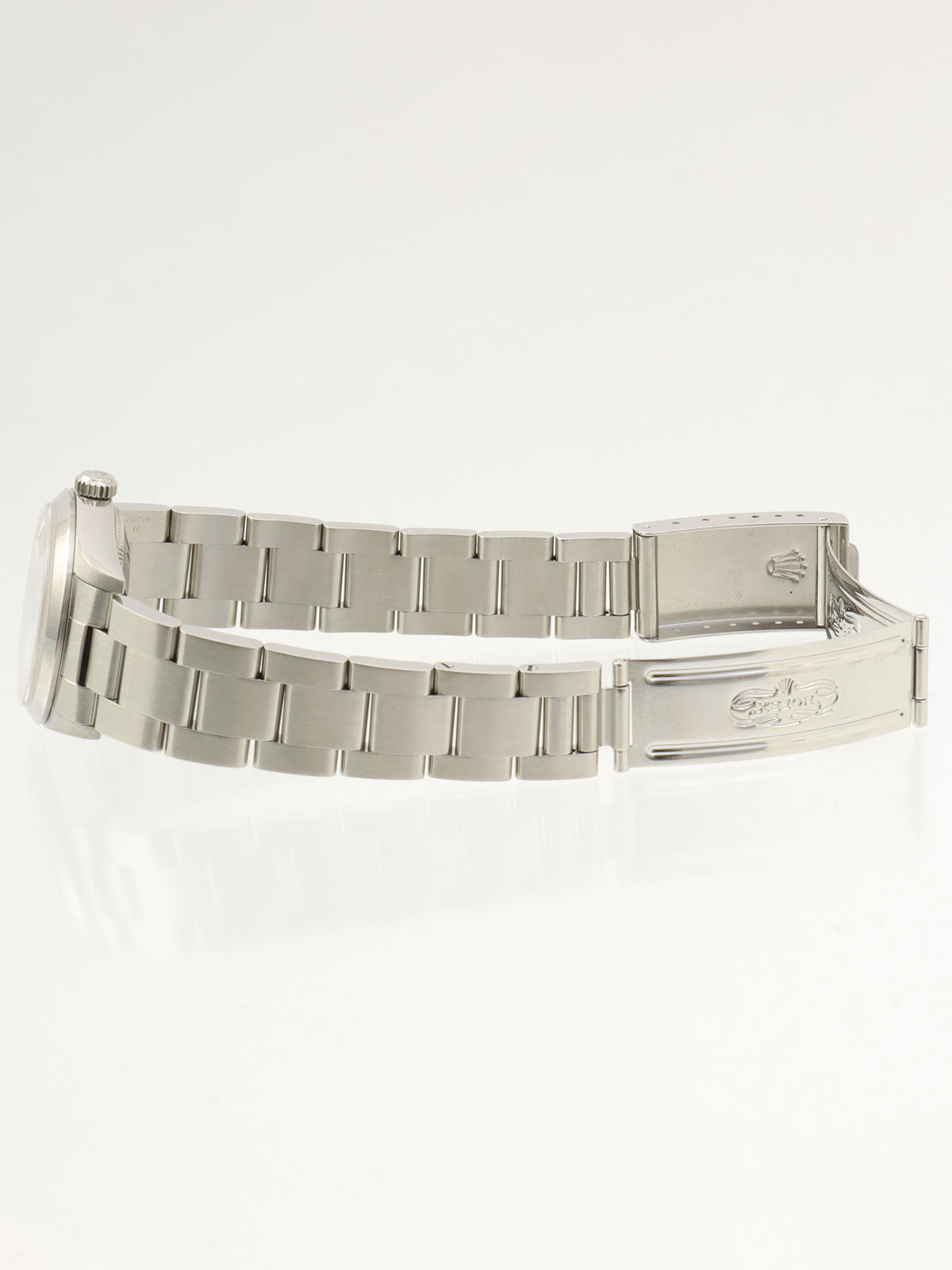 Oyster Perpetual Datejust, silver/white, manufactured around 2002.