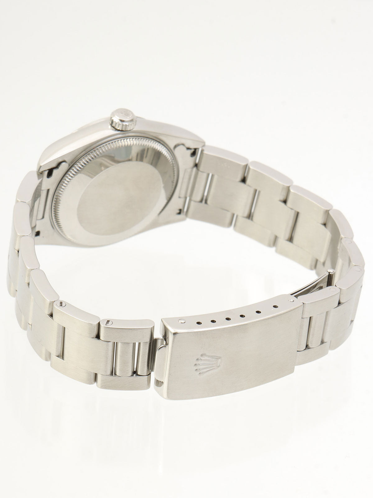 Oyster Perpetual Datejust, silver/white, manufactured around 2002.