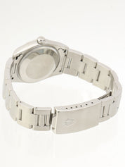 Oyster Perpetual Datejust, silver/white, manufactured around 2002.
