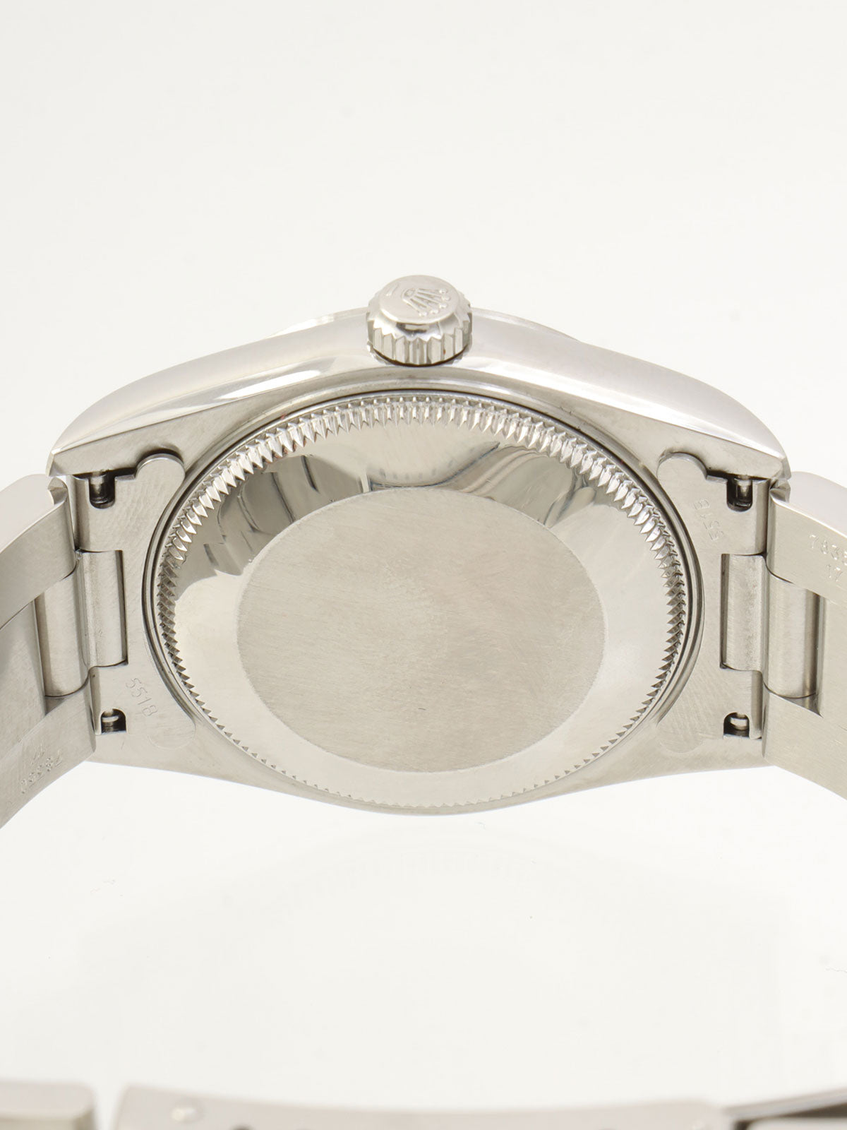 Oyster Perpetual Datejust, silver/white, manufactured around 2002.