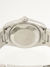 Oyster Perpetual Datejust, silver/white, manufactured around 2002.