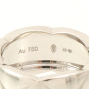 18K Coco Crush Large Ring #57 White Gold