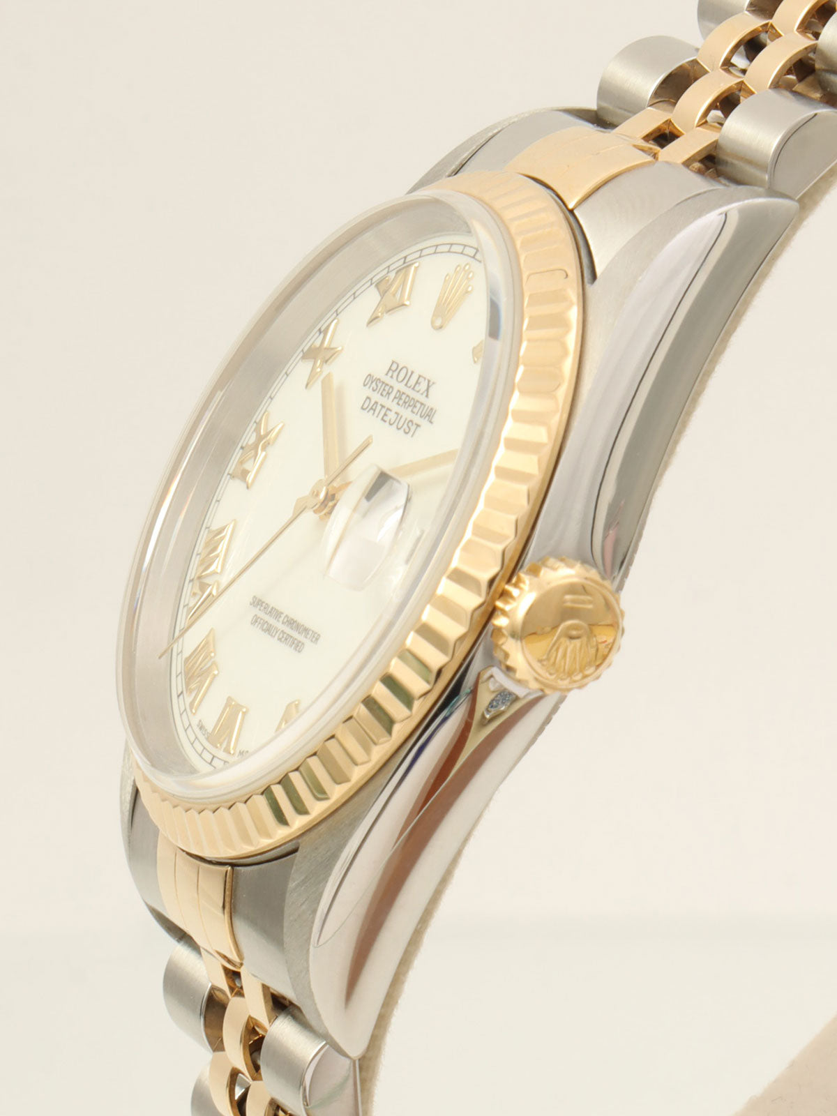 Circa 1996 Datejust 36mm 16233 T-serial Automatic White