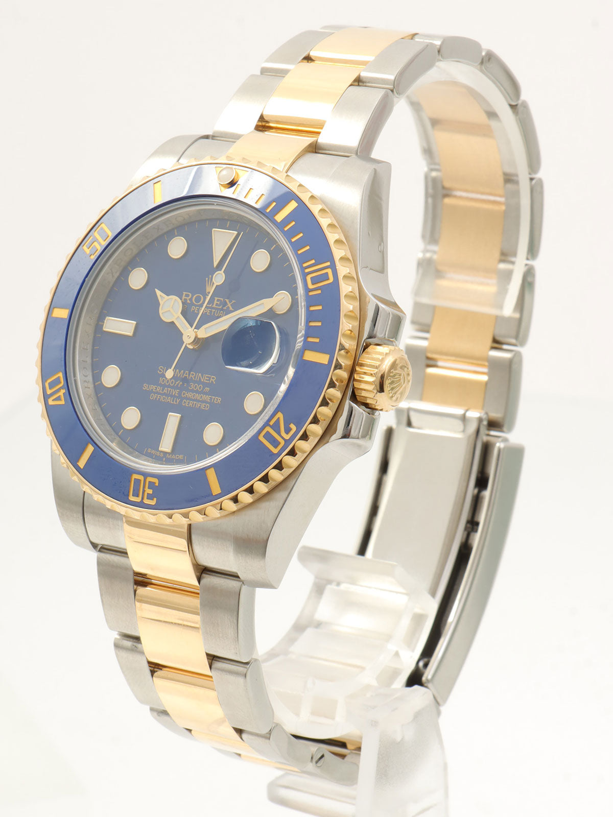 Circa 2010 Submariner Date 40mm 116613LB G-series Automatic Blue