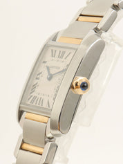 18K 法式坦克 MM 银/金