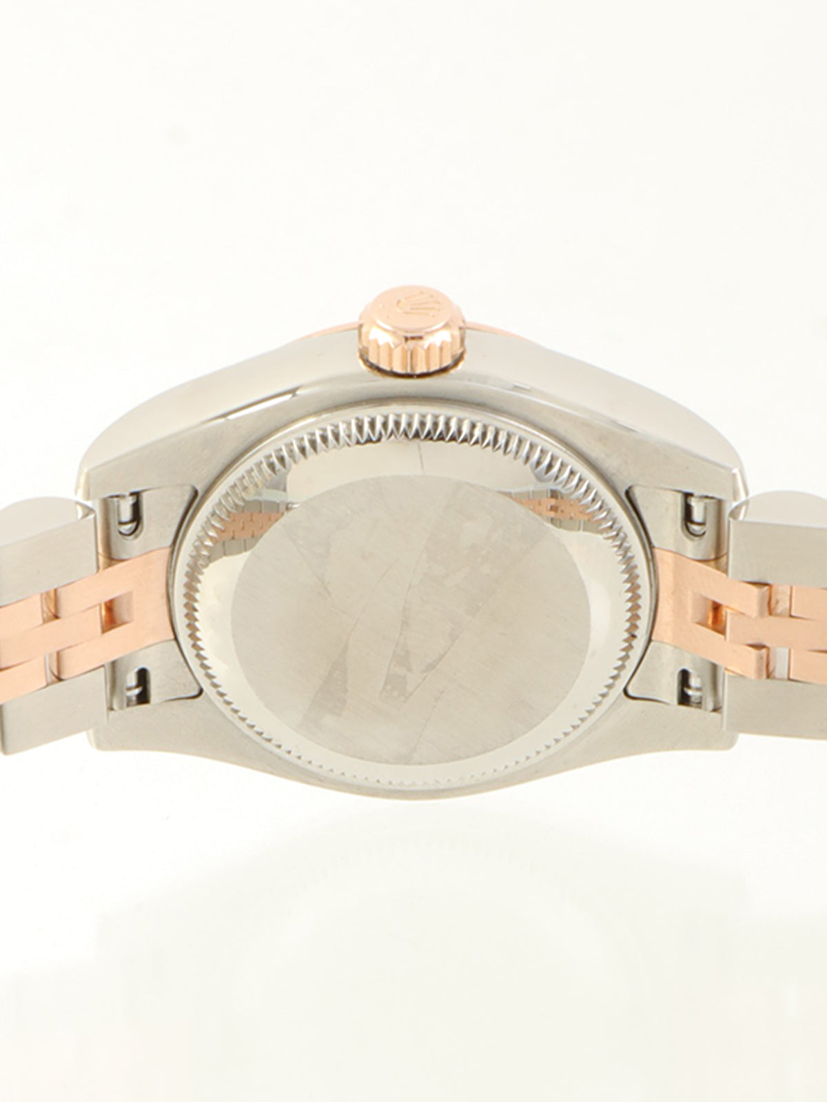 约2015年蚝式恒动日历型银/玫瑰金腕表