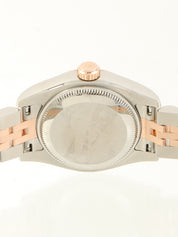 约2015年蚝式恒动日历型银/玫瑰金腕表