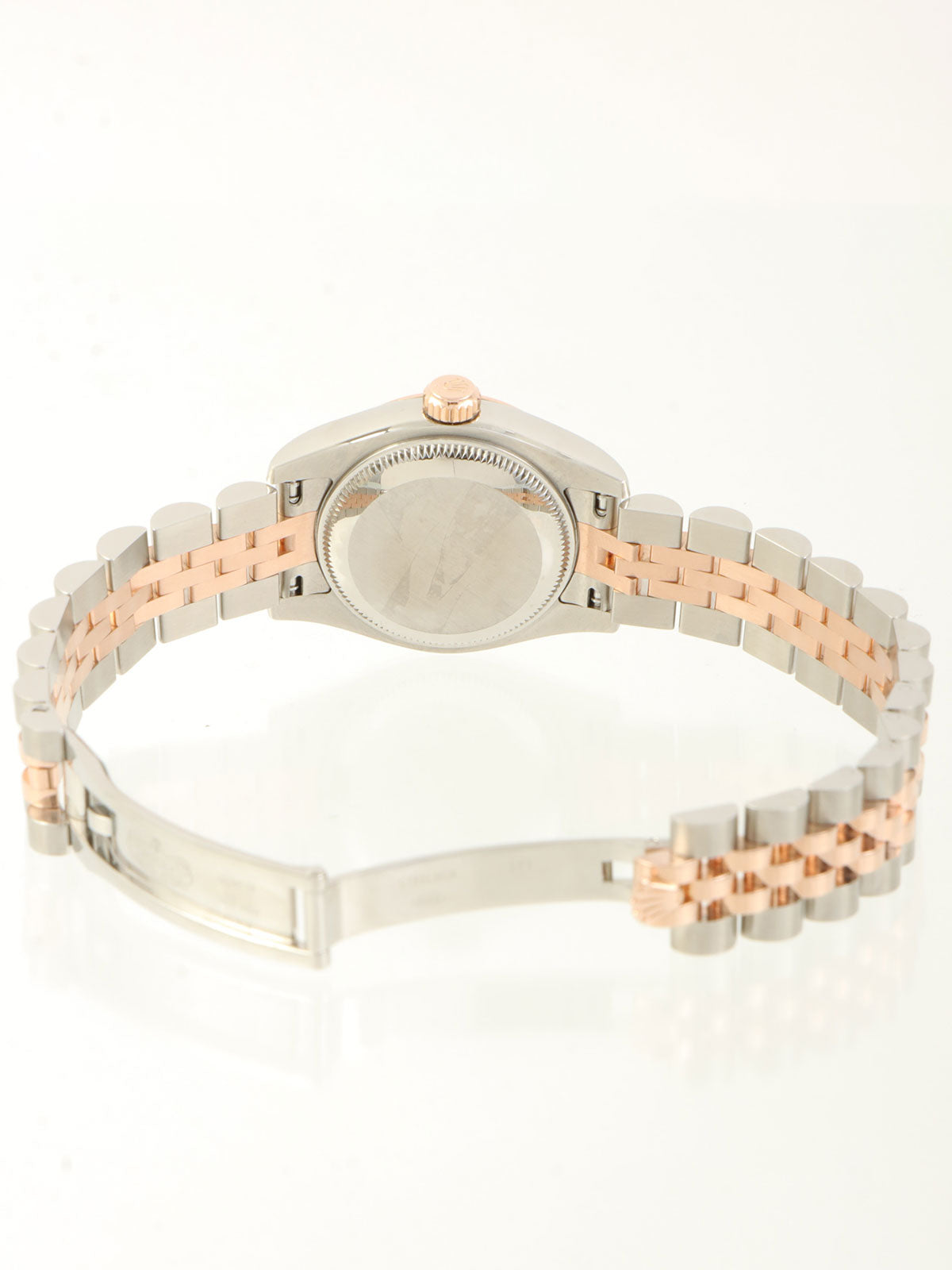 约2015年蚝式恒动日历型银/玫瑰金腕表