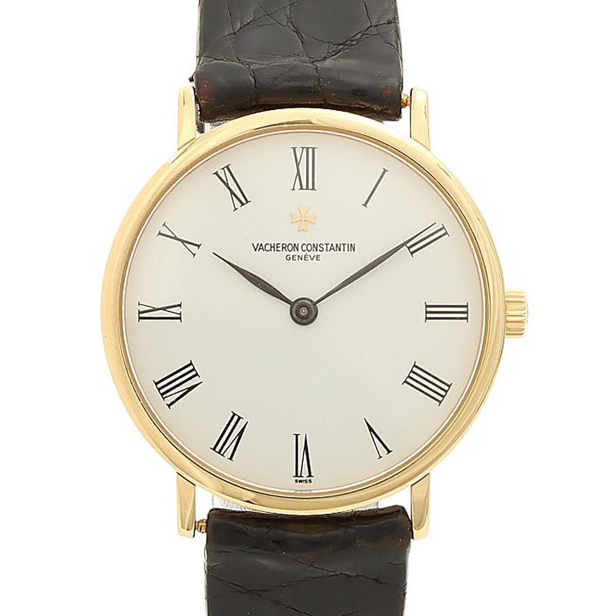 エッセンシャル 31mm 手巻き ブラック/ゴールド