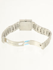 クアドラードウォッチ シルバー/ブラック