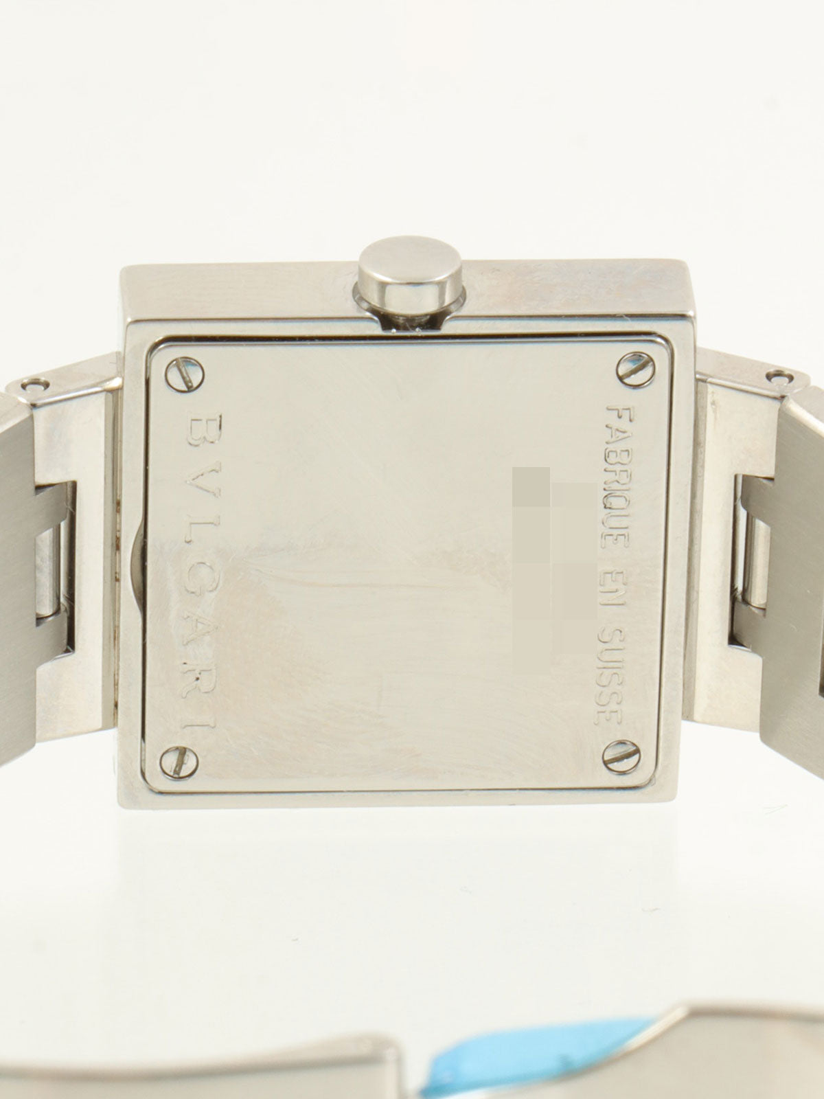 クアドラードウォッチ シルバー/ブラック