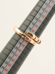 18K Serpenti Viper 戒指 #XL 玫瑰金