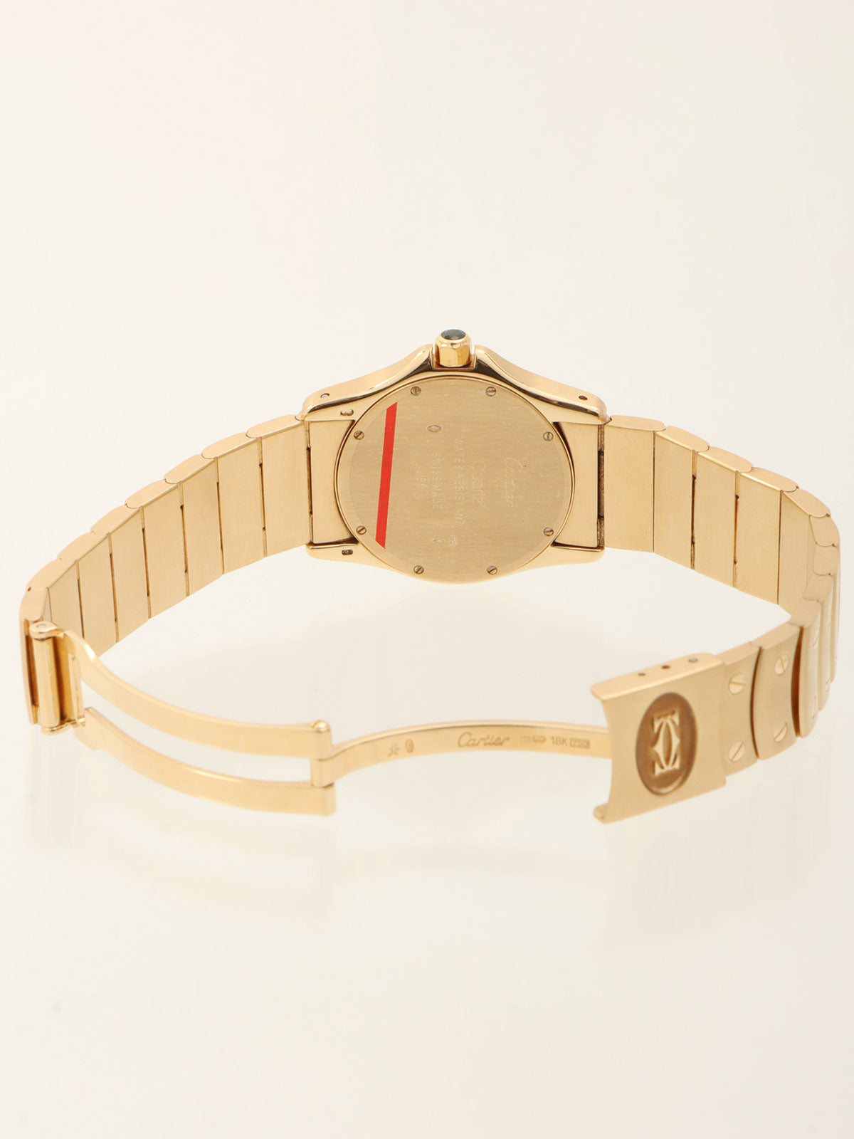 18K Santos Ronde W20029G1 Ivory